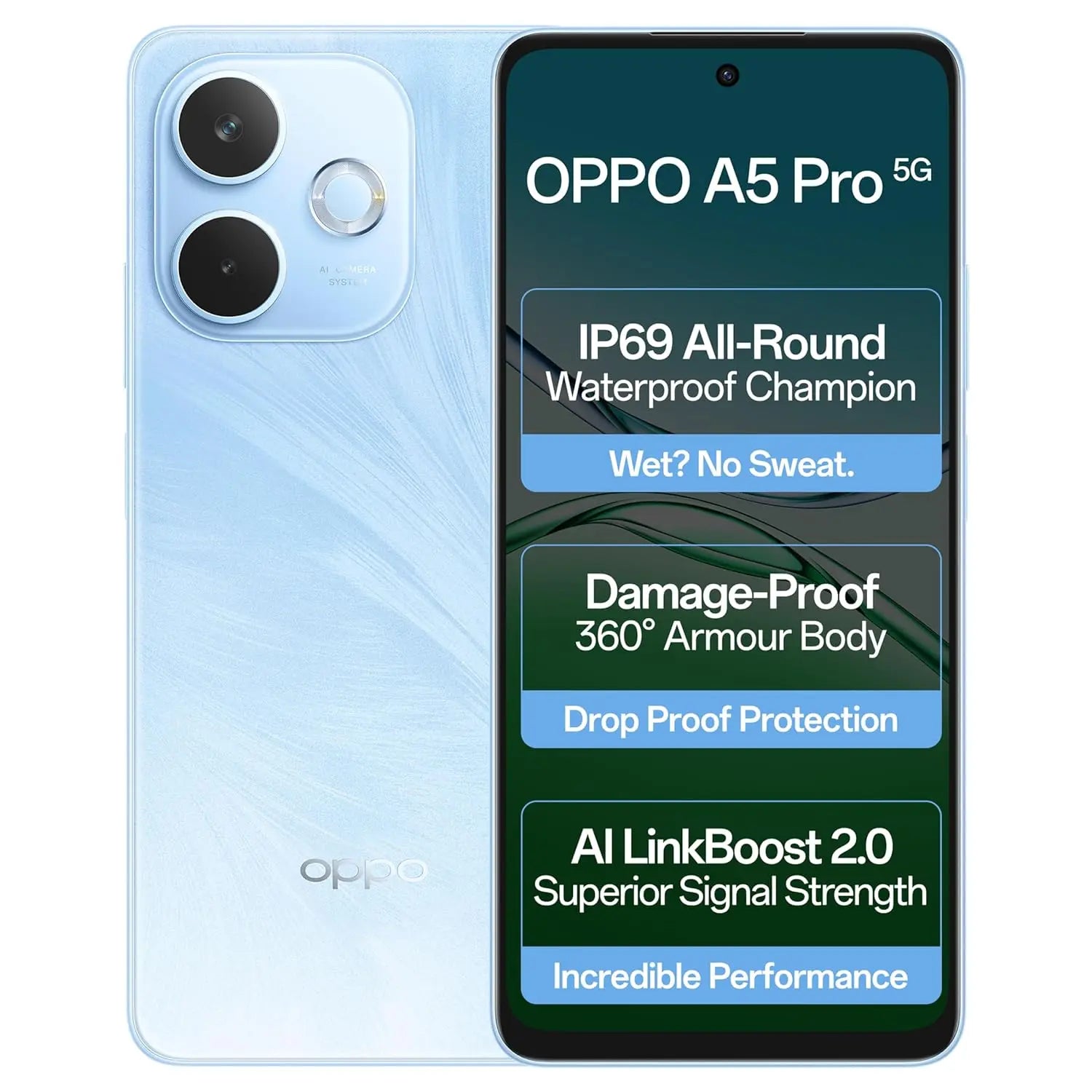 OPPO A5 Pro 5G | 8GB+128GB | BLUE (CPH2695 ) My Store