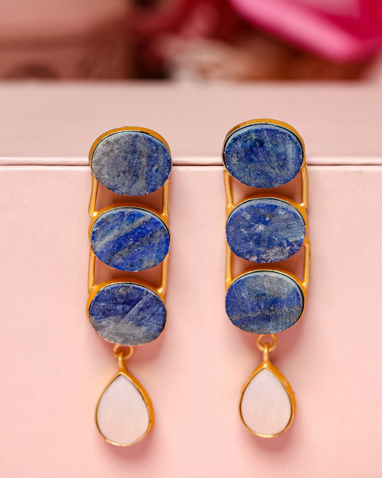 Sky High Handcrafted Brass Earrings Quick Cart