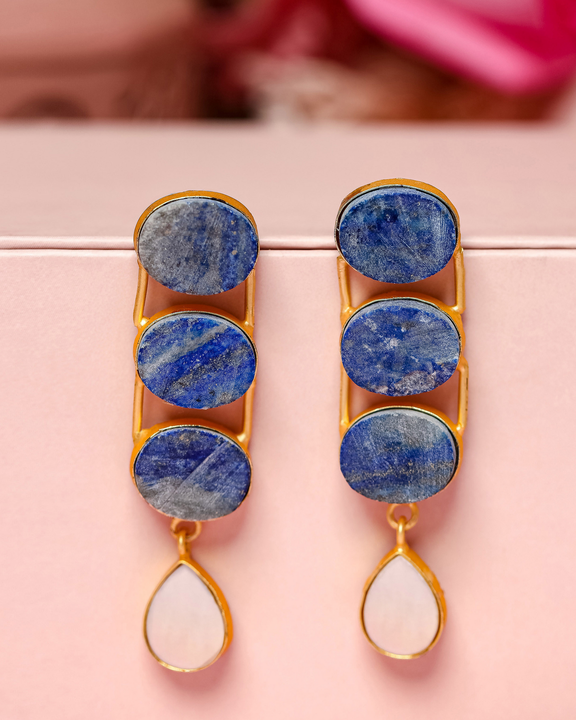 Sky High Handcrafted Brass Earrings Quick Cart