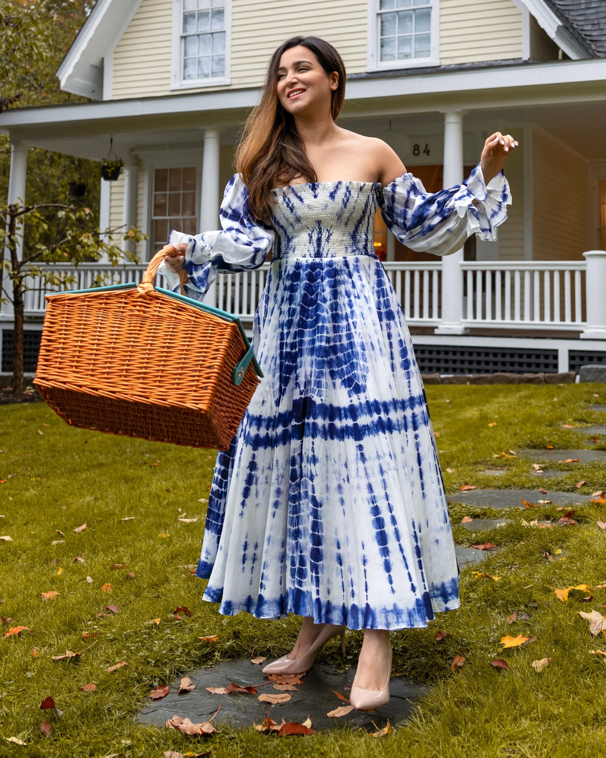 Morning Mist Tie & Dye Dress My Store