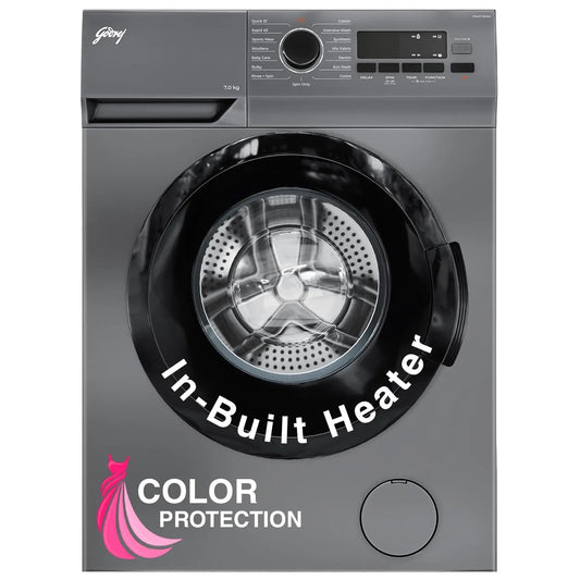 Godrej 7 Kg Eco-Wash Fully Automatic Front Load Washing Machine (WFEON ARG 7012 FEBT SLSR) My Store