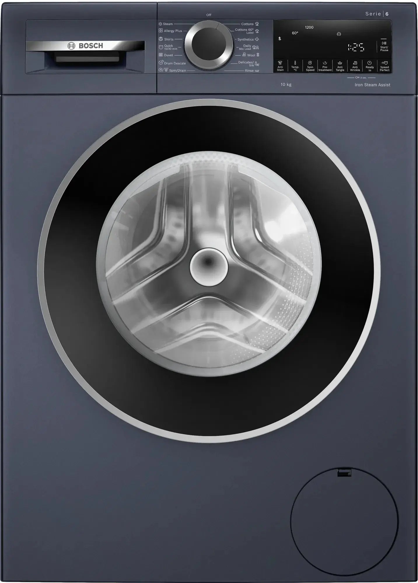 Bosch 10 Kg washing machine, Series 6 front loader 1200 rpm (WGA252ZPIN) My Store