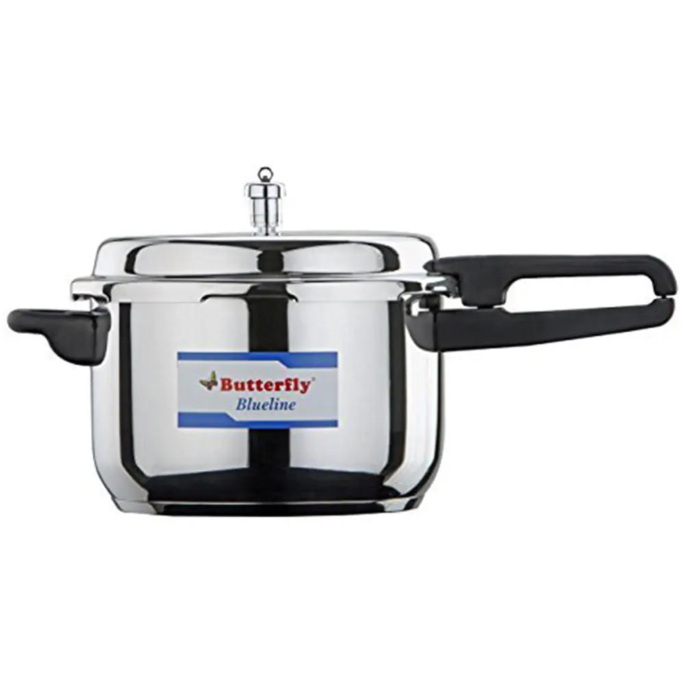 Butterfly BL-5L Blue Line Stainless Steel Outer Lid Pressure Cooker, My Store