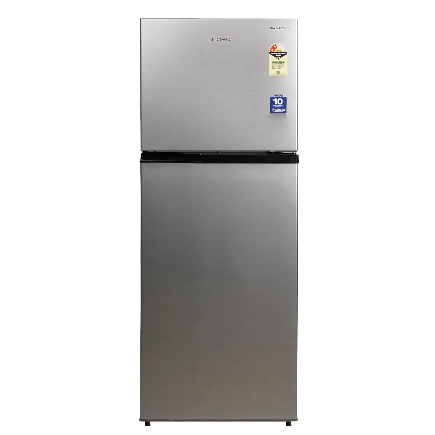 Lloyd 240 L 2 Star Metallic Silver Frost Free Double Door Refrigerator (GLFF272AMST1GC) My Store