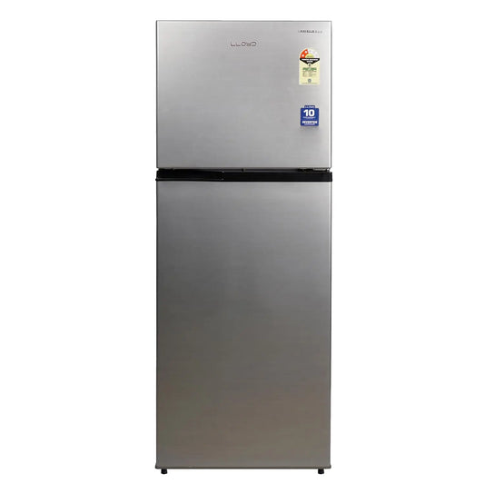 Lloyd 240 L 2 Star Metallic Silver Frost Free Double Door Refrigerator (GLFF272AMST1GC) My Store