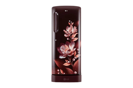 LG 224L, 5 Star Single Door Refrigerator with Base Stand Drawer (GL-D241ASMU.DSMZEBN) My Store