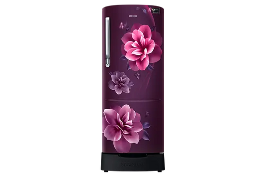 Samsung 223L 3 Star Inverter Direct-Cool Single Door Refrigerator (RR24C2823CR/NL,Camellia Purple) My Store