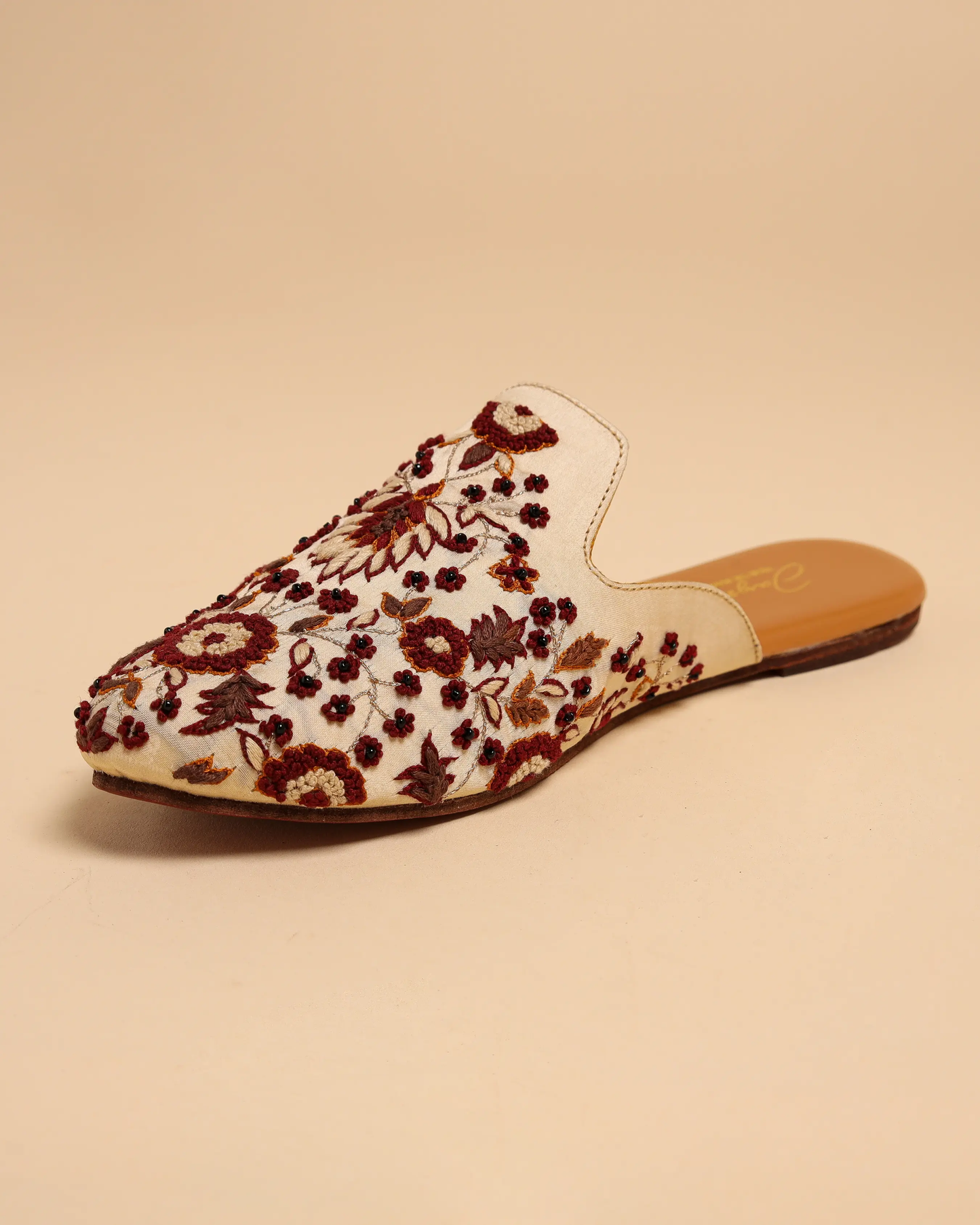 Brown Frappe Handcrafted Mules My Store