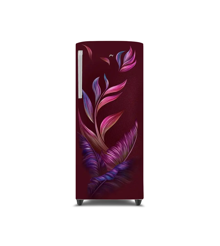 Godrej 268 L 3 Star Single Door Refrigerator - Fusion Wine (RD EMARVEL 290C THI FU WN) My Store
