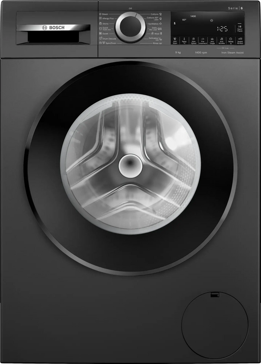 Bosch washing machine, front loader 9 kg 1400 rpm (WGA244ZTIN) My Store