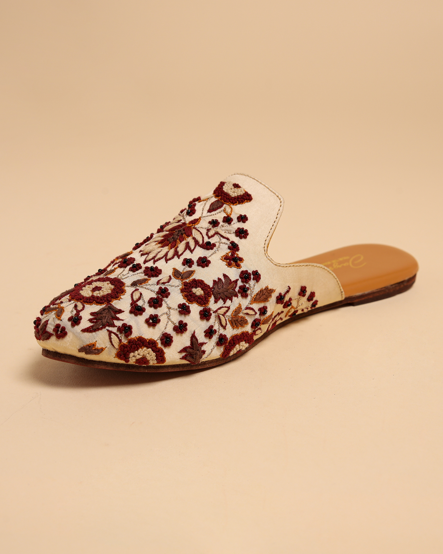 Brown Frappe Handcrafted Mules My Store