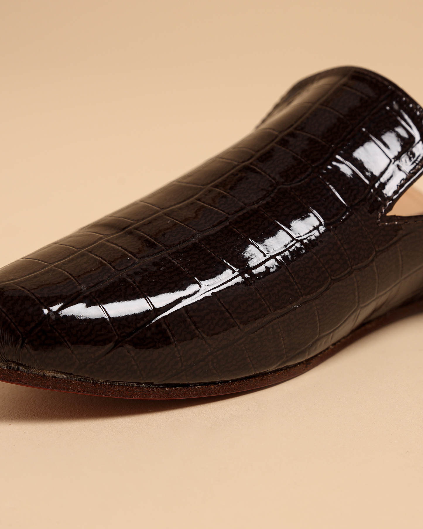 Pirate Black Leather Mules My Store