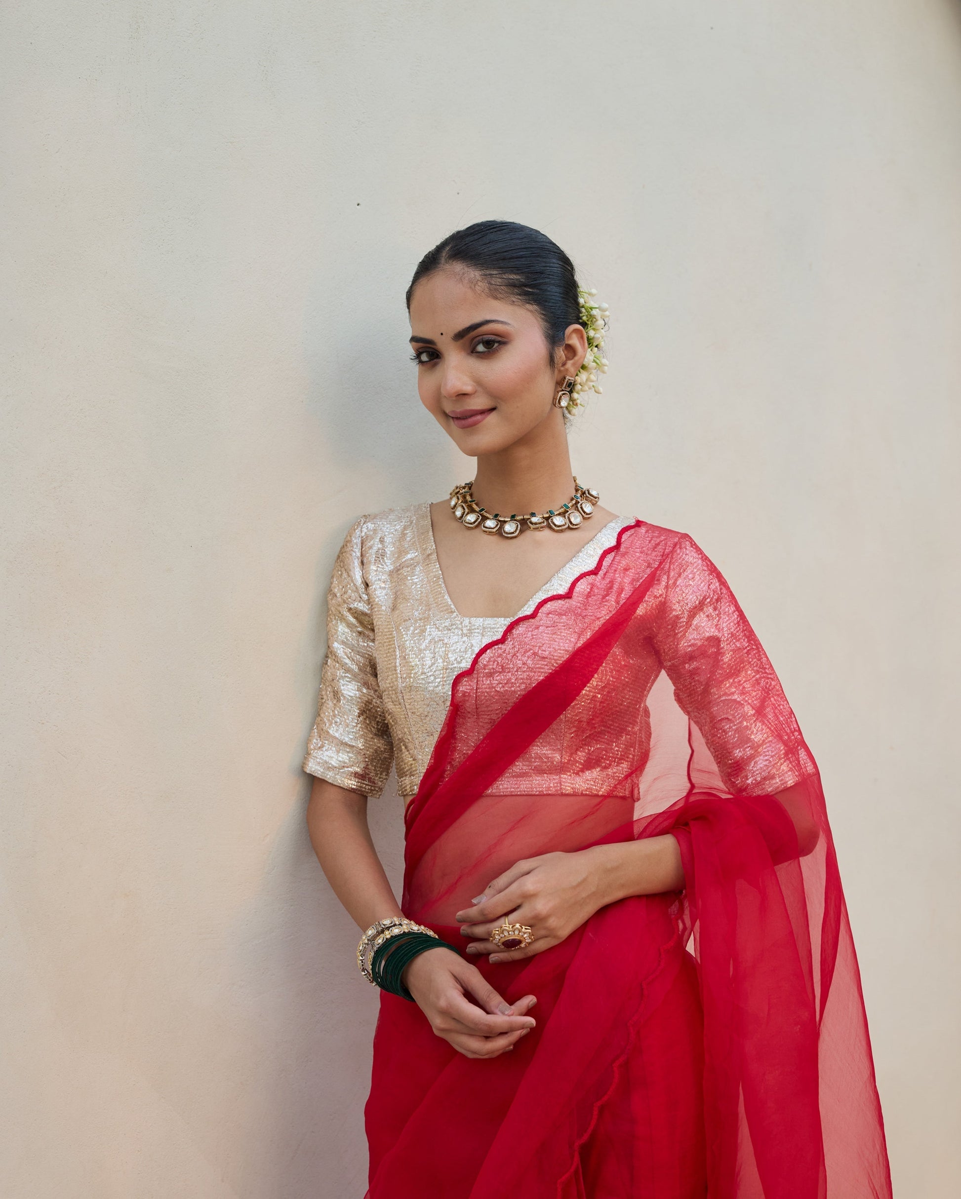 Mystic Silver Gota Blouse My Store