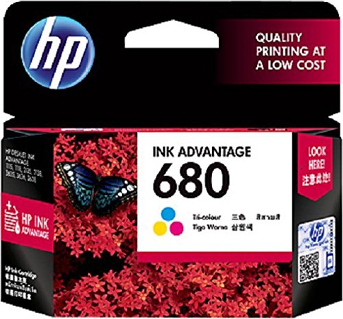Hp Ink Cartridge 680 Colour    F6V26AA