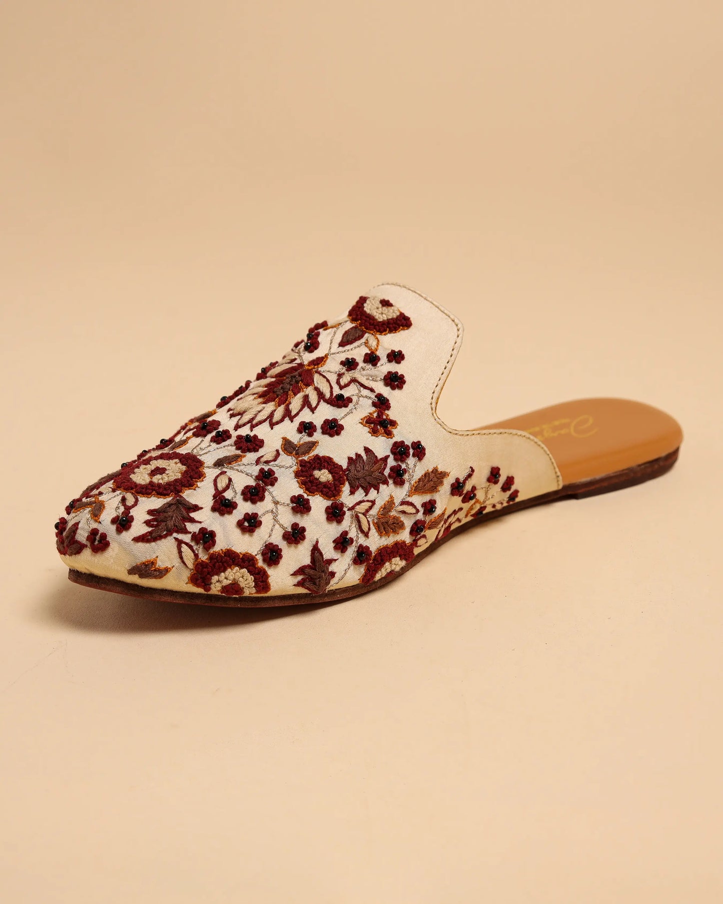 Brown Frappe Handcrafted Mules My Store