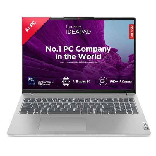 Lenovo IdeaPad Slim 5 | Intel Core Ultra 5 125H | Built-in AI 16" (40.64cm) |Thin & Light Laptop |16GB+512GB | SSD Win 11 My Store