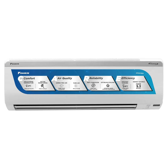Daikin 1.5 Ton, 3 Star Inverter Split AC (FTKC-RKC50UV16VF) My Store