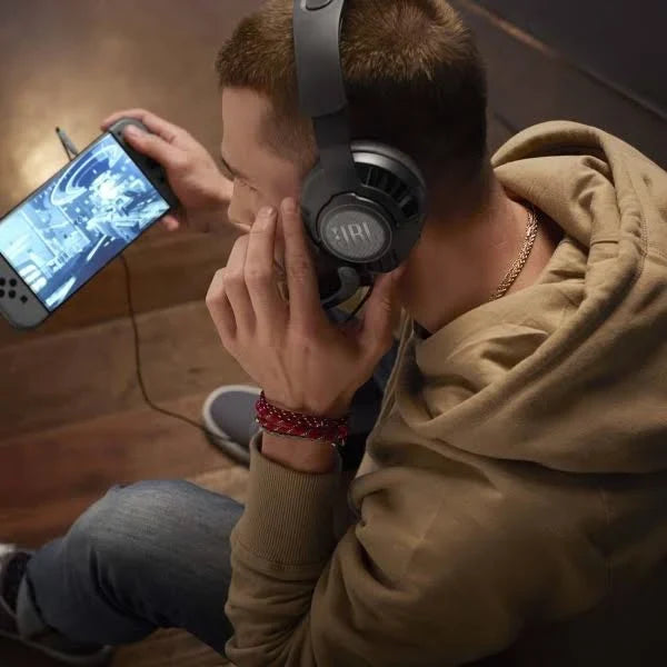 JBL Quantum 200 Wired Gaming Headphone With Mic