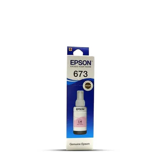 Epson 673 Light Magenta Genuine Inkjet Ink Bottle 70ml