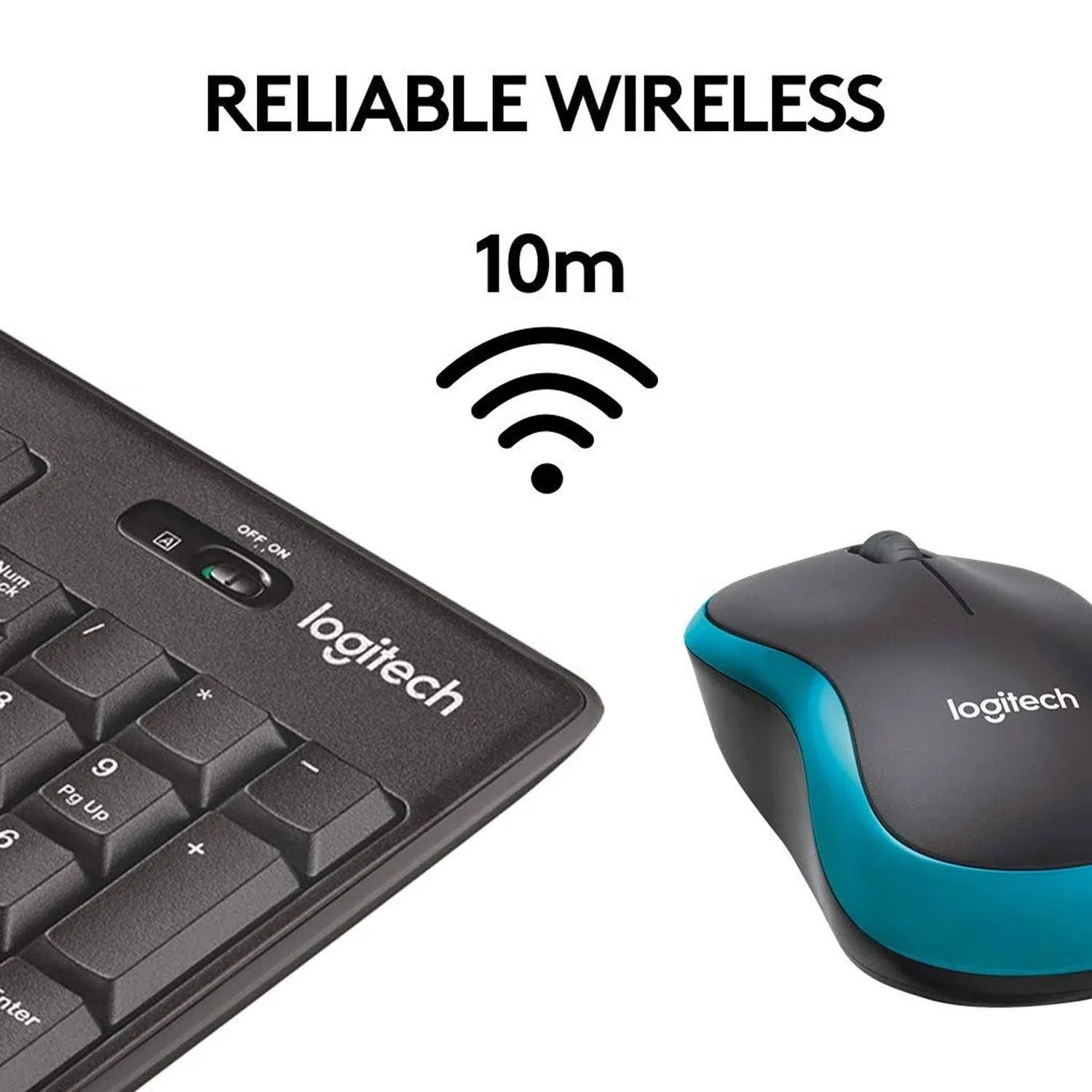 Logitech Wireless Keyboard And Mouse Combo  MK275