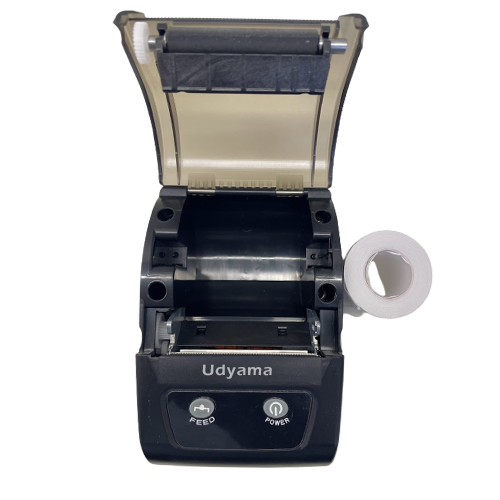 Udyama UDY 58D Singlefunction Barcode Label Printer Black And White