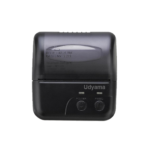 Udyama UDY 80B Barcode Label Printer Black  White