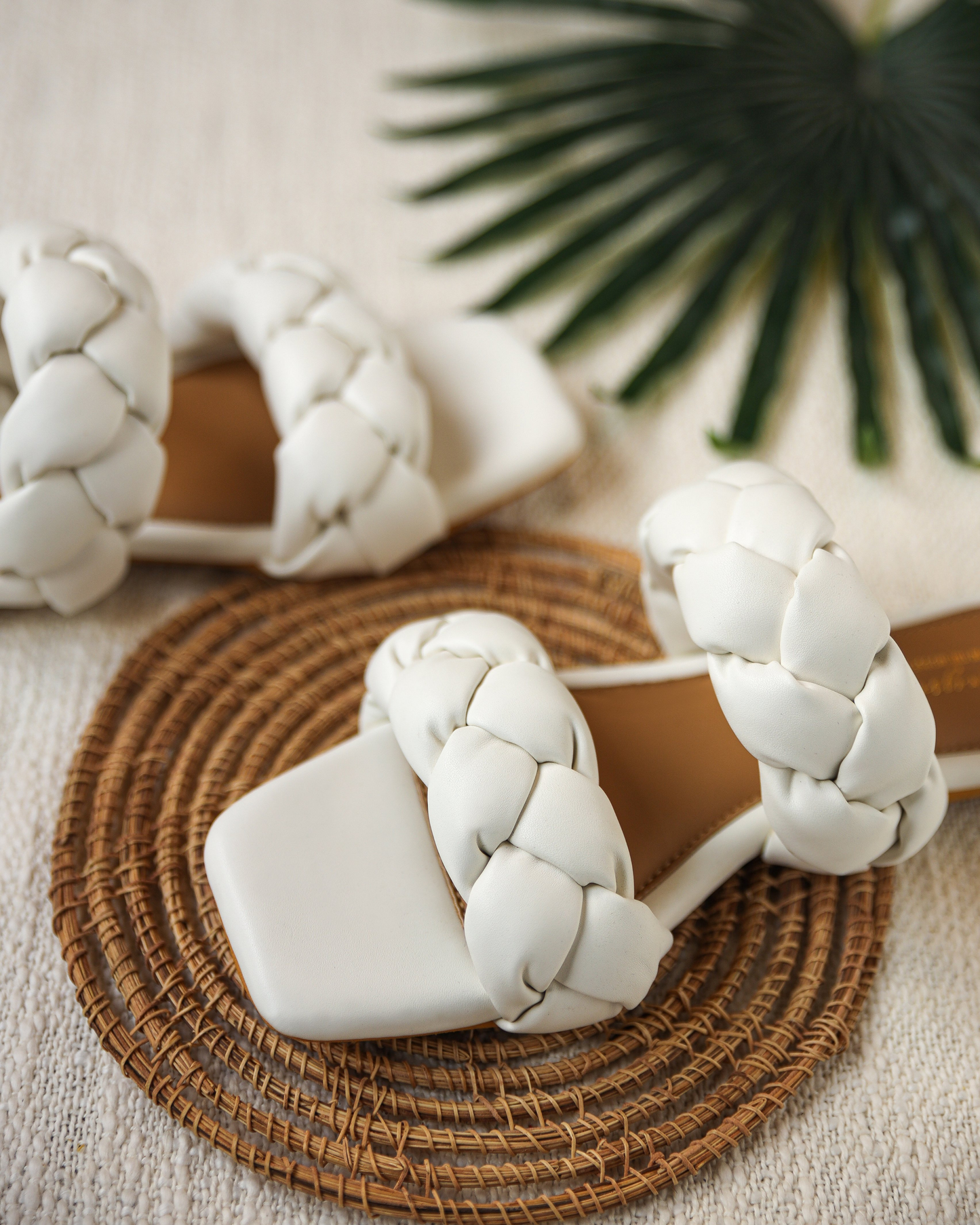 Sugar Swizzle Braided Flats My Store