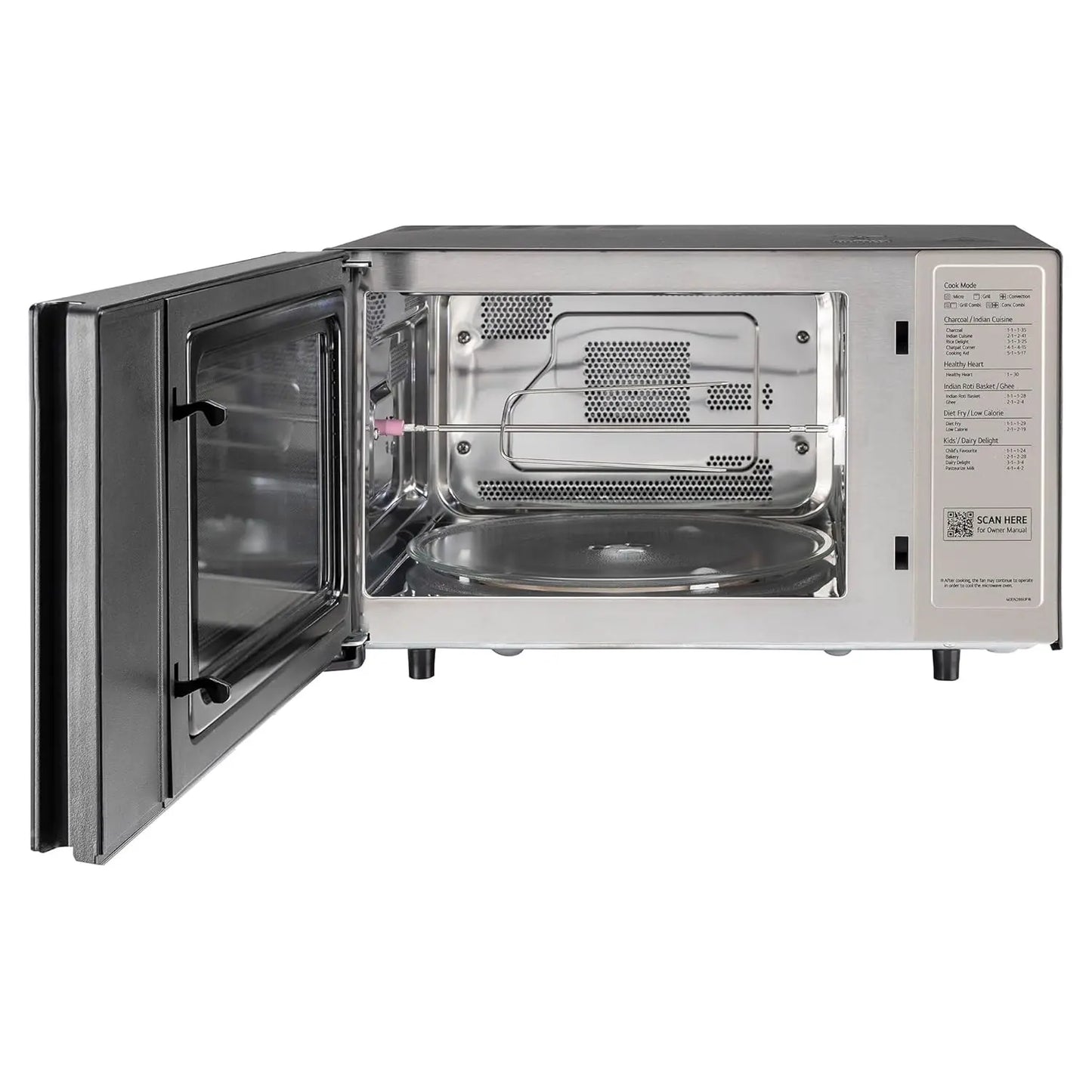 LG 28 L Wi-Fi Enabled Charcoal Convection Healthy Microwave Oven (MJEN286UFW.DBKQILN) My Store