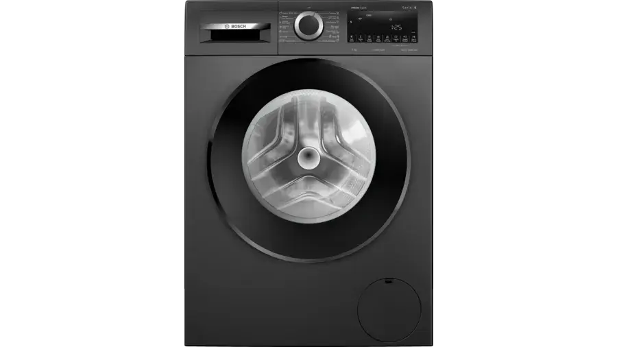 BOSCH 7 kg 5 Star Fully Automatic Front Load, Black (WGA12208IN) My Store