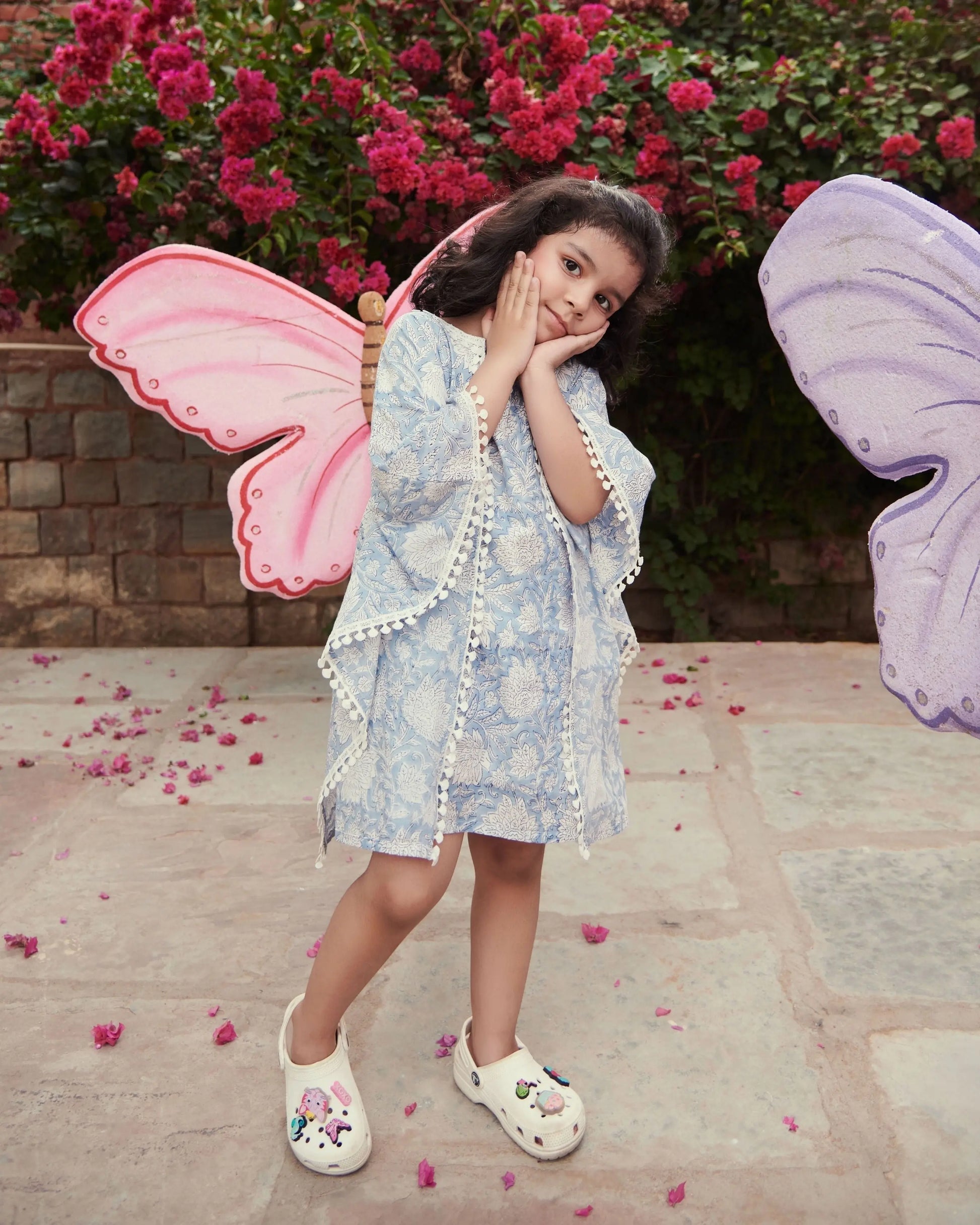 Feathers Cotton Kaftan My Store