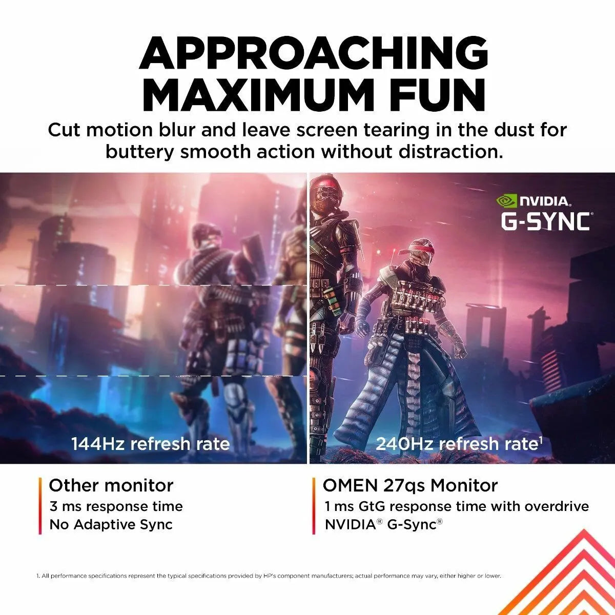HP OMEN 780J5AA 27" QHD 240Hz 1ms IPS Gaming Monitor My Store