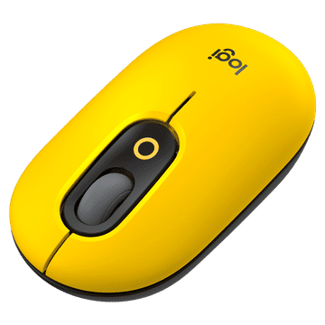 Logitech POP - Mouse customisable emoji  optical  4 buttons  wireless  Bluetooth 5.1   blast