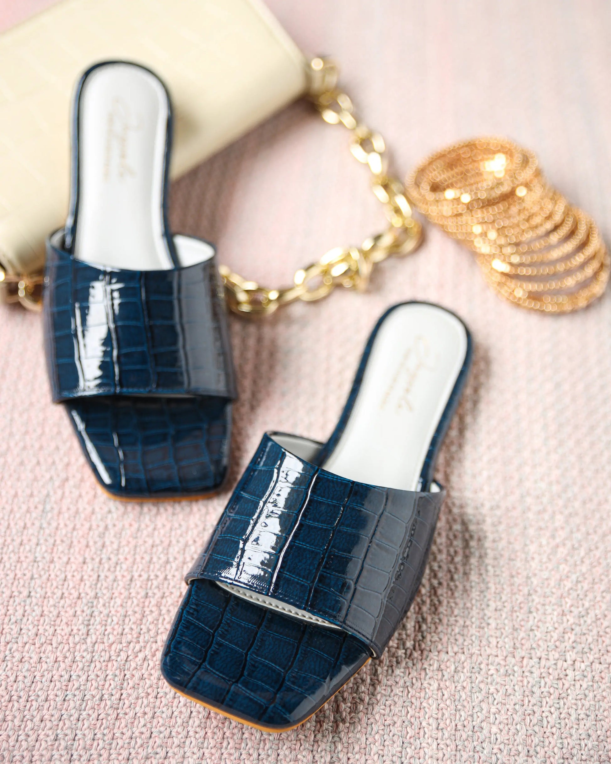 Navy Cosmos Slides My Store