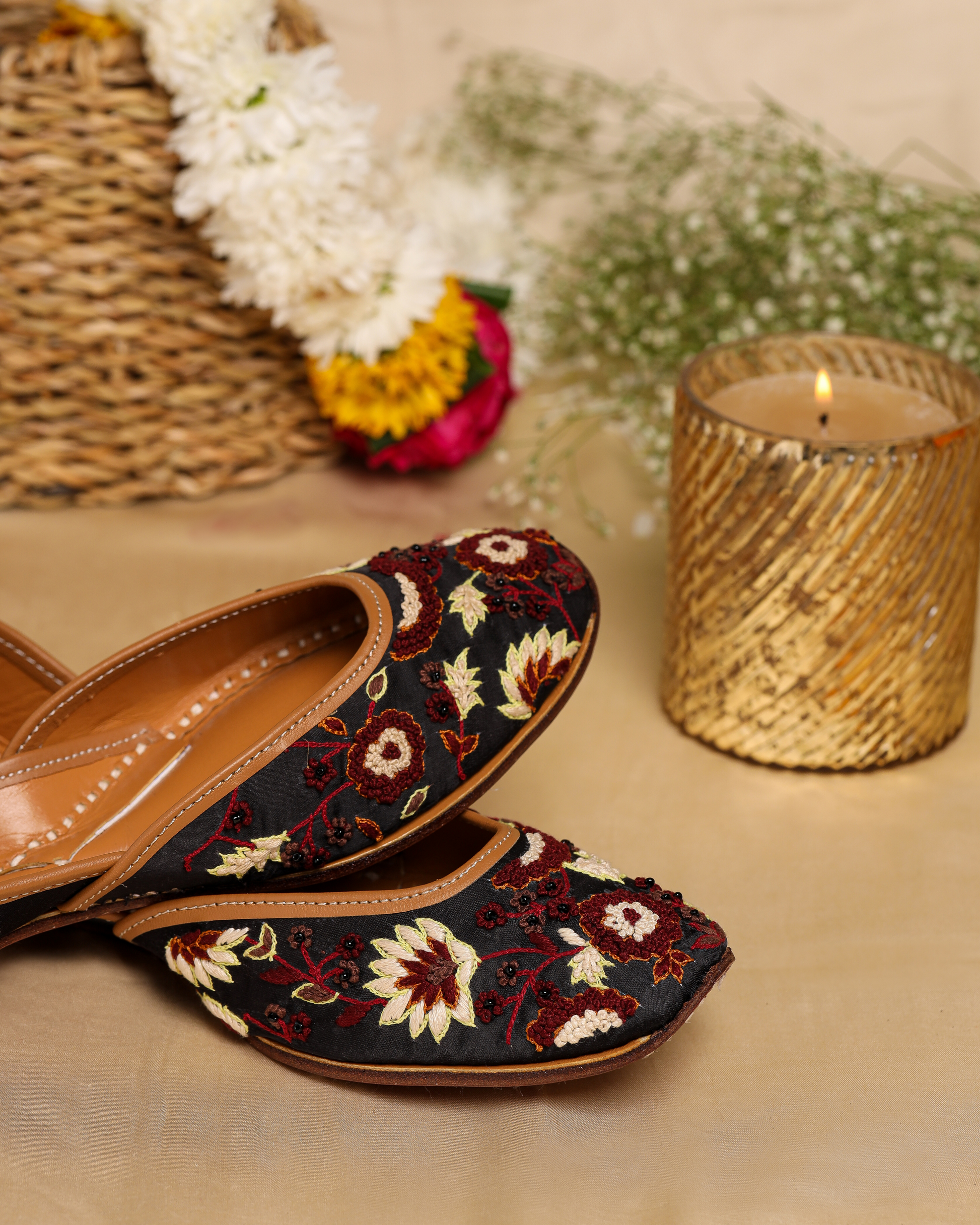 Basic Bloom Handcrafted Jutti Quick Cart