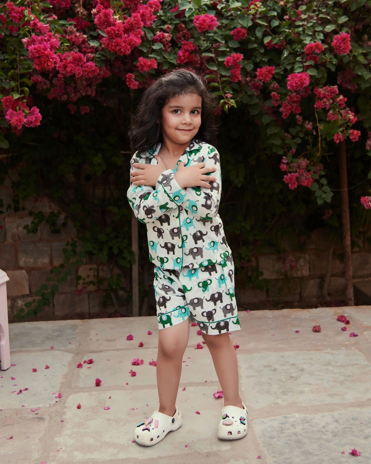 Fountain Cotton Night Suit My Store