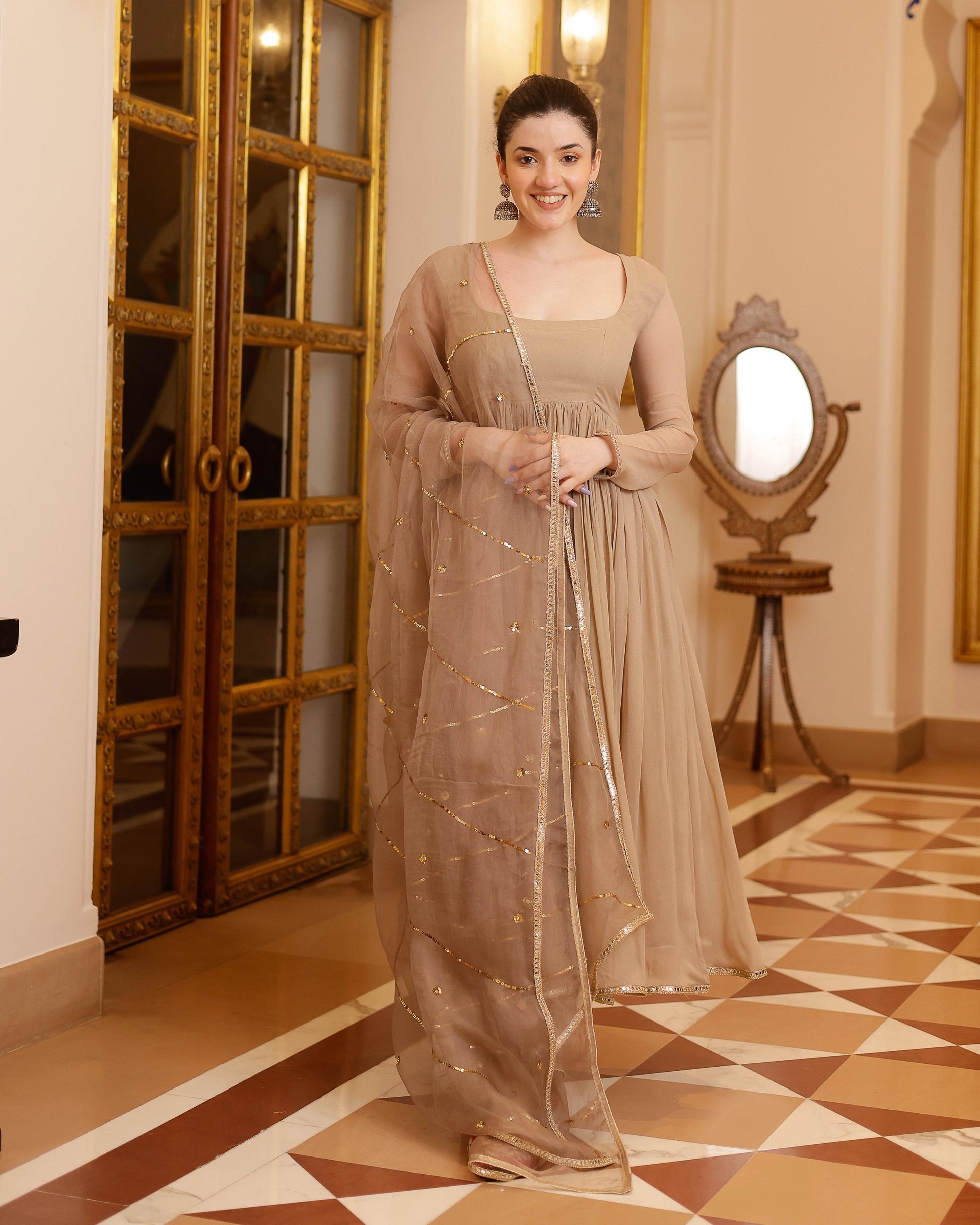 Ekani Gotapatti Georgette Suit Set My Store