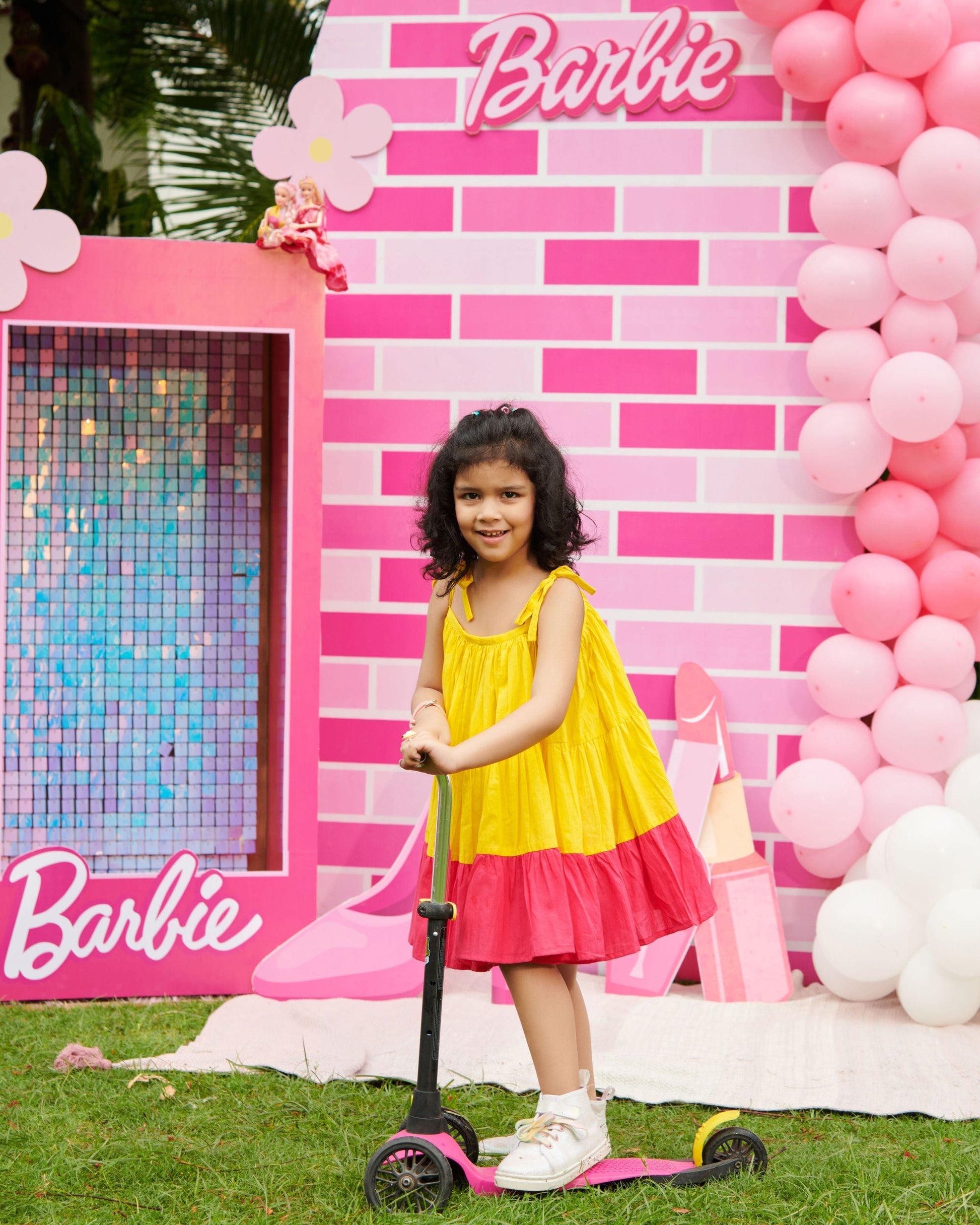 Odette Tier Cotton Dress My Store