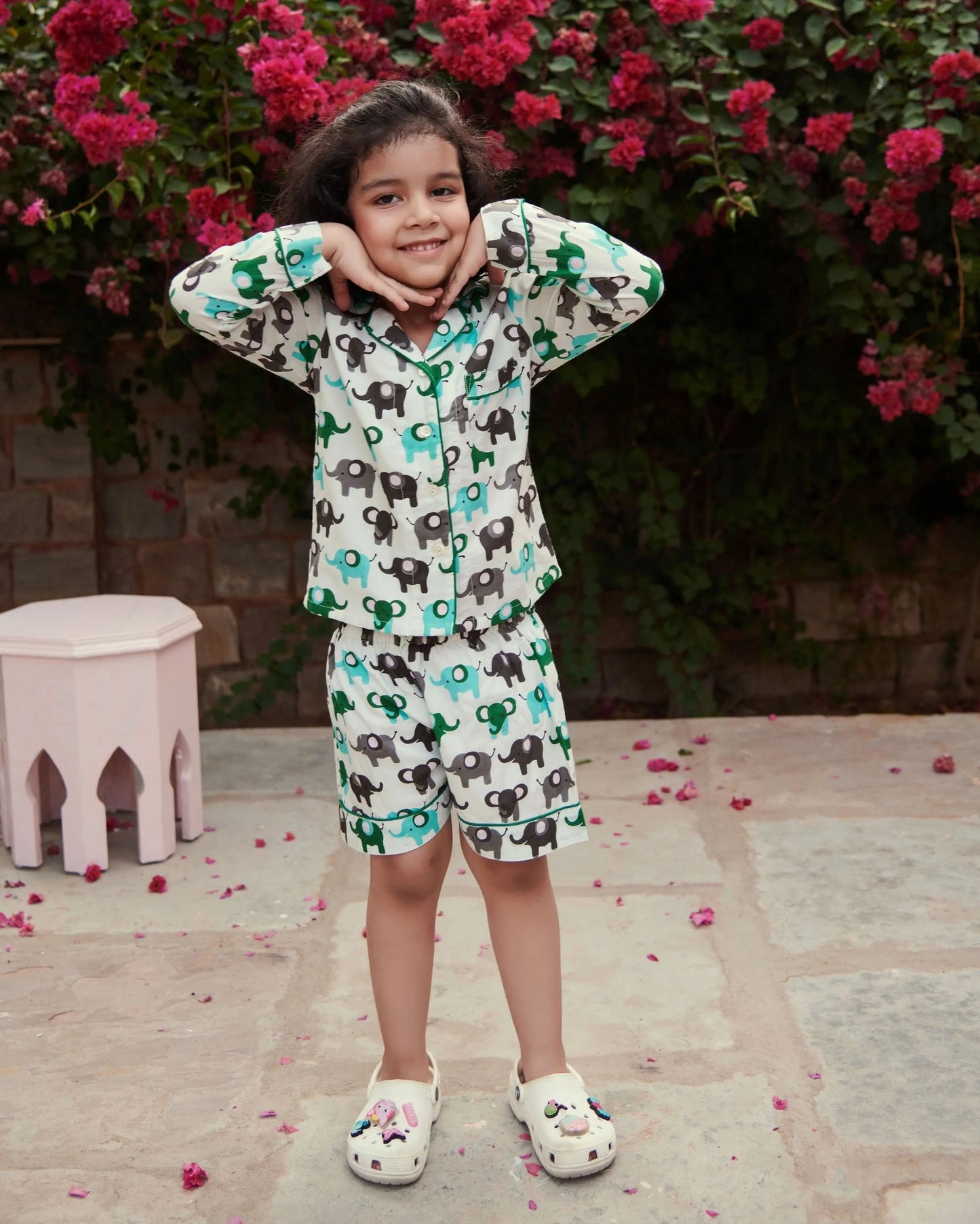 Fountain Cotton Night Suit My Store