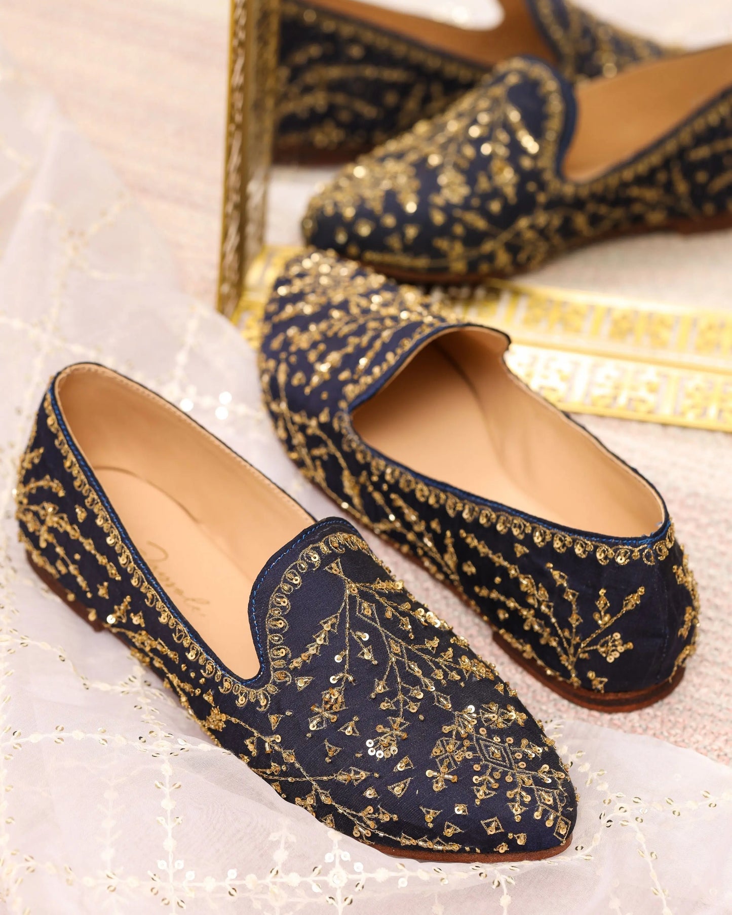 Blueberry Handcrafted Loafers My Store