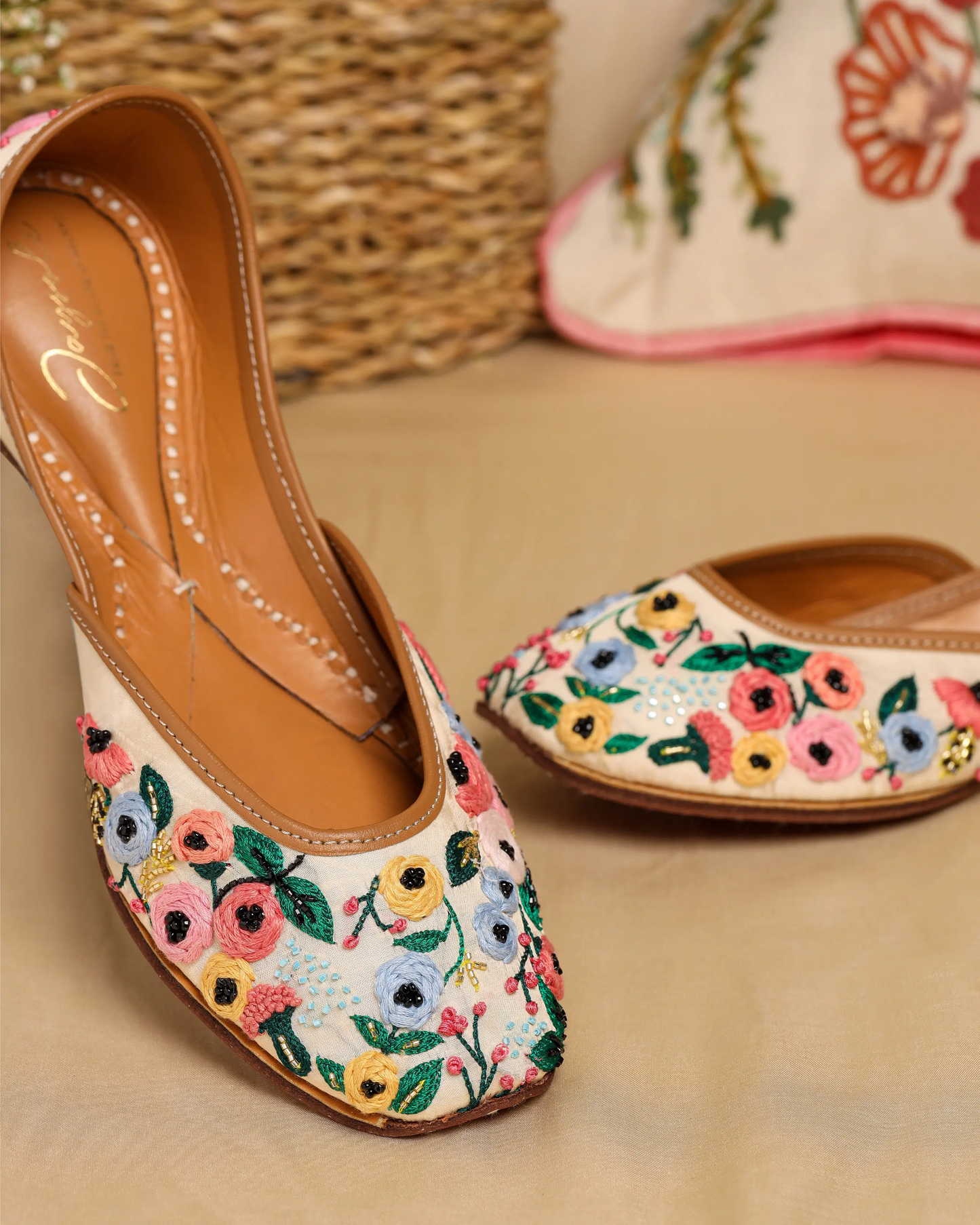 Flower Bae Handcrafted Jutti My Store