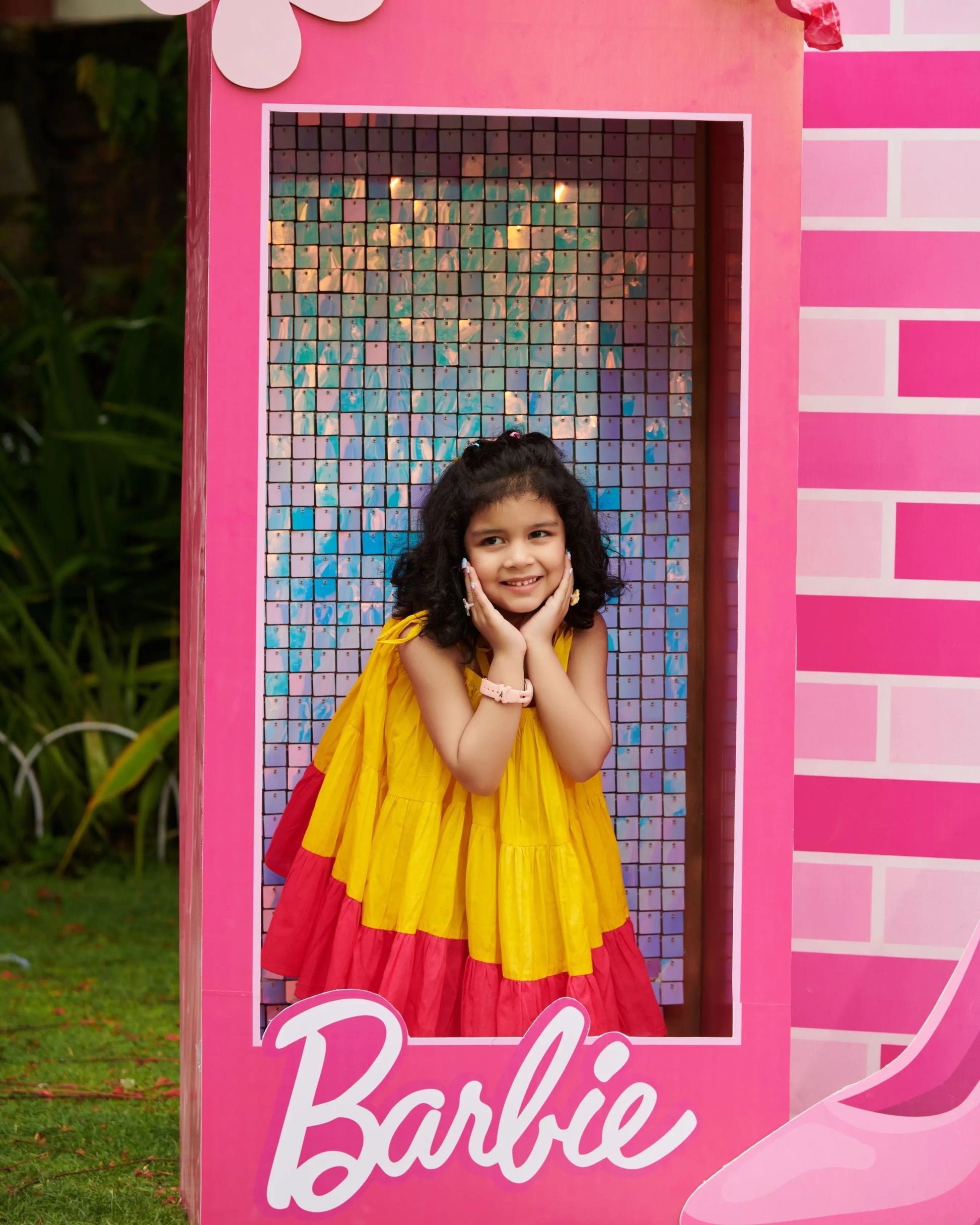 Odette Tier Cotton Dress My Store