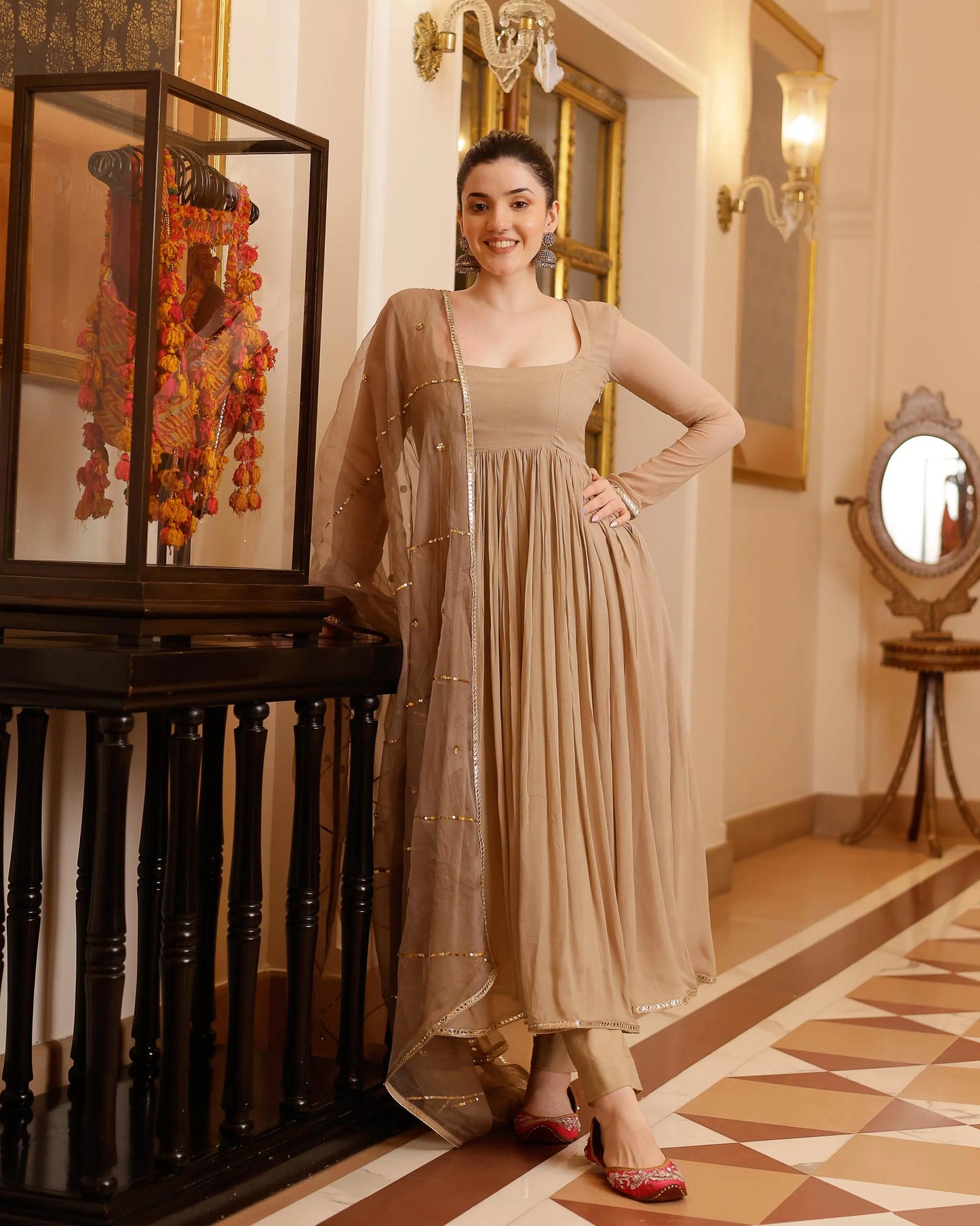 Ekani Gotapatti Georgette Suit Set My Store