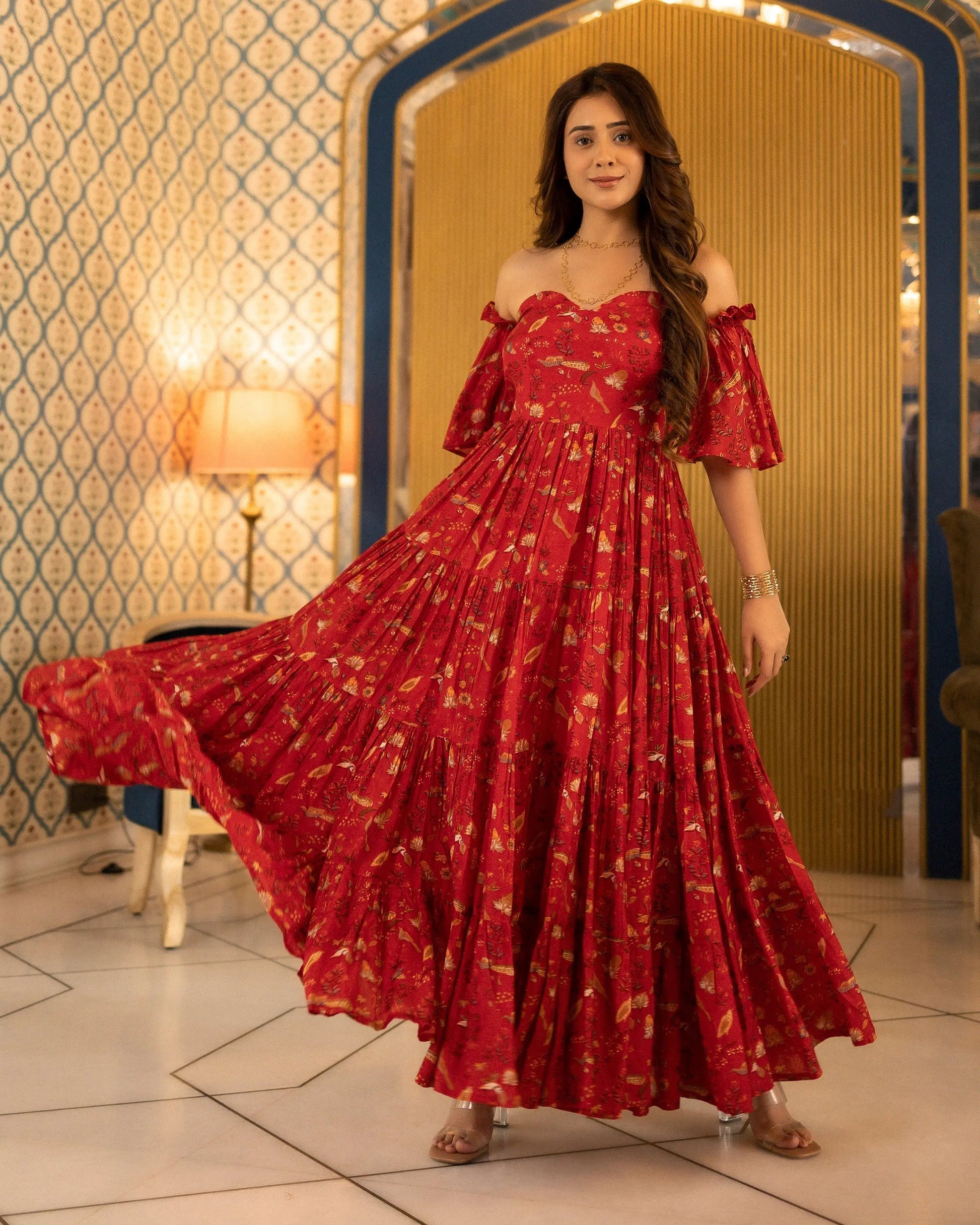 Twyla Muslin Tier Dress My Store