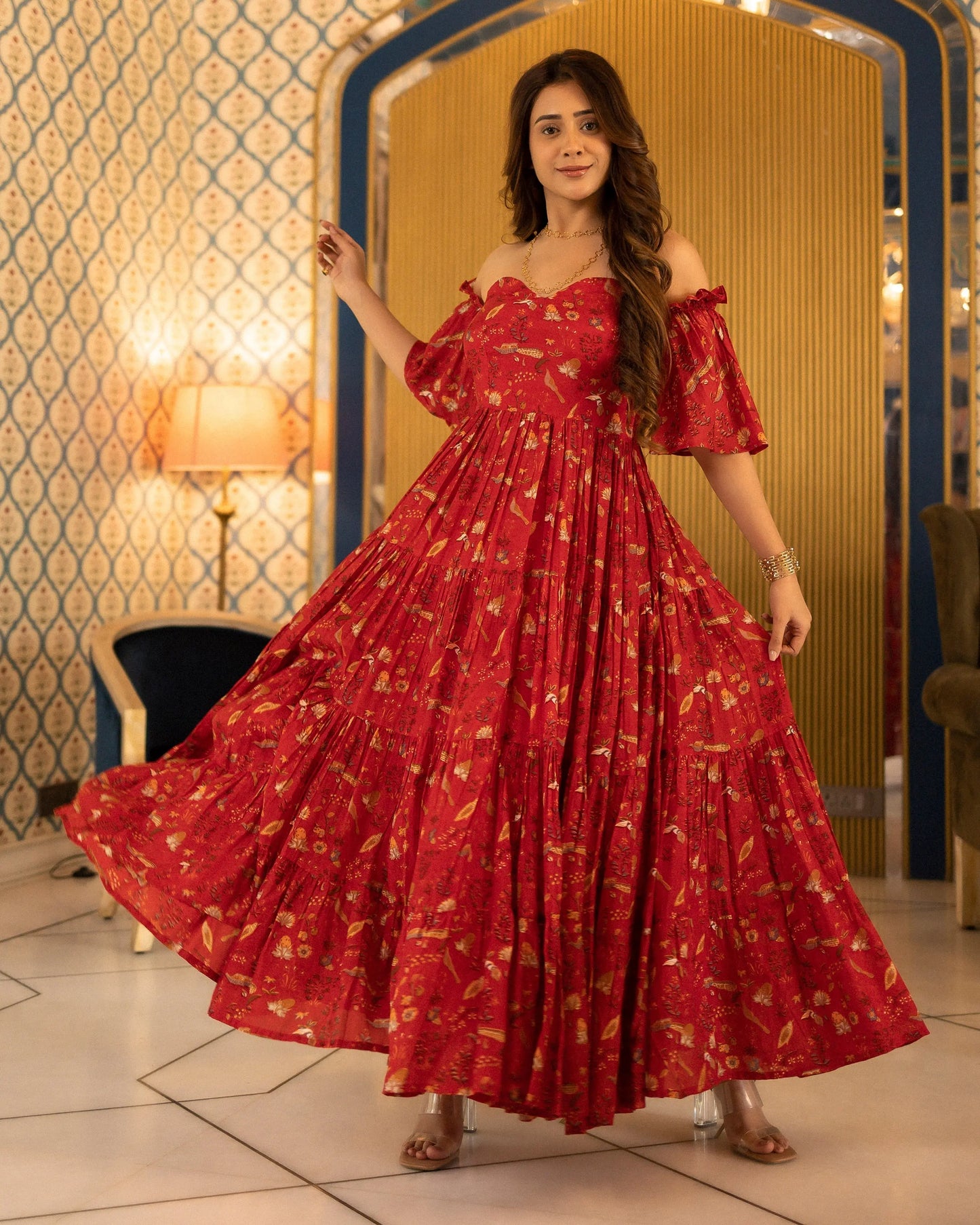 Twyla Muslin Tier Dress My Store