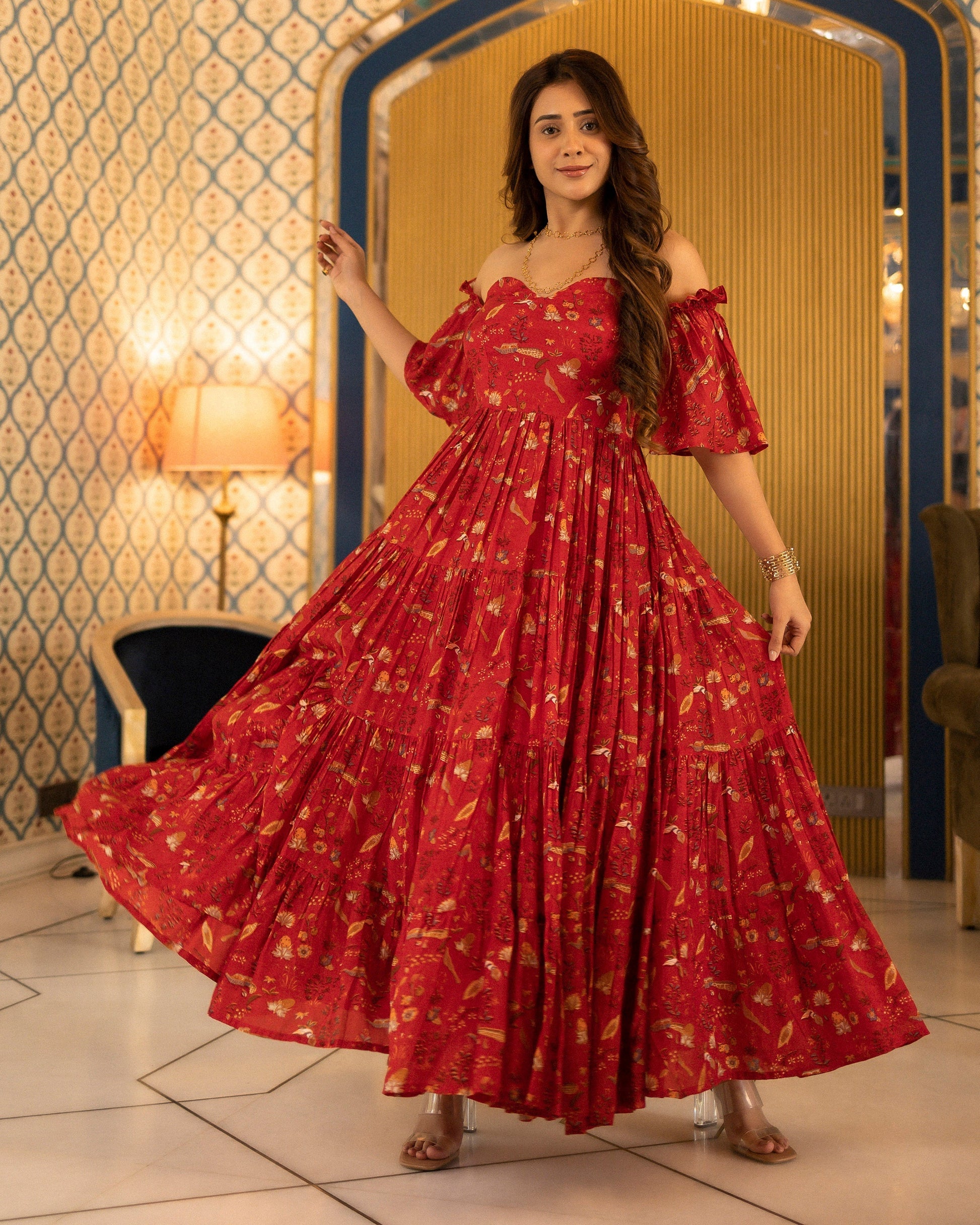 Twyla Muslin Tier Dress My Store