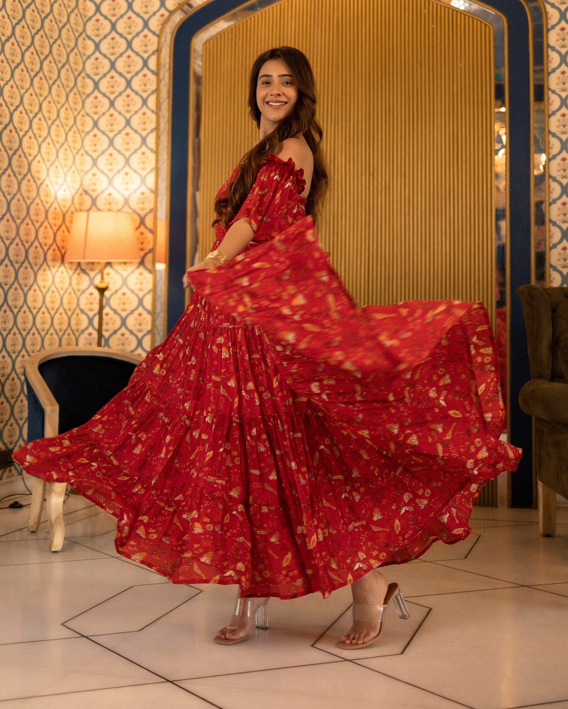 Twyla Muslin Tier Dress My Store