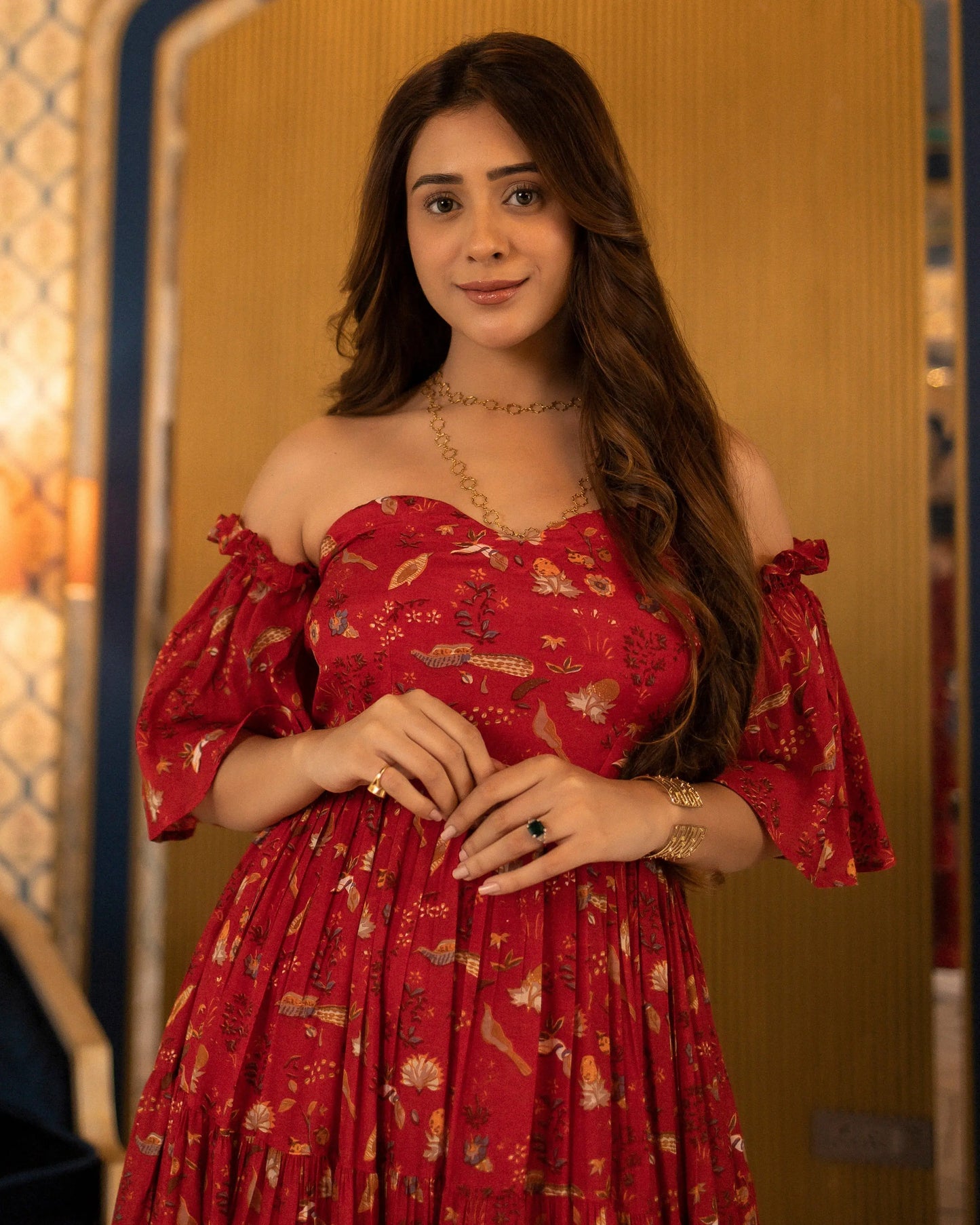 Twyla Muslin Tier Dress My Store