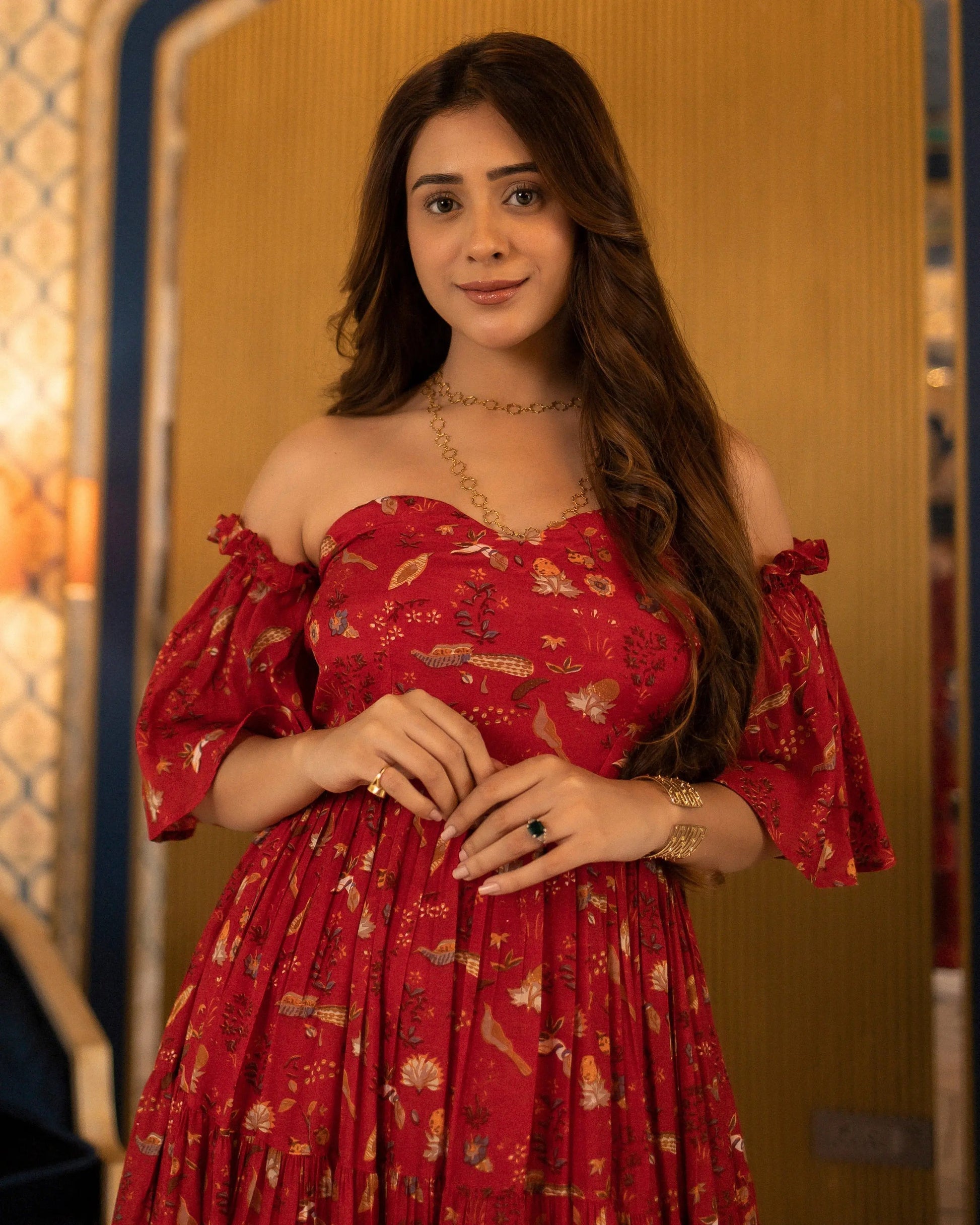 Twyla Muslin Tier Dress My Store