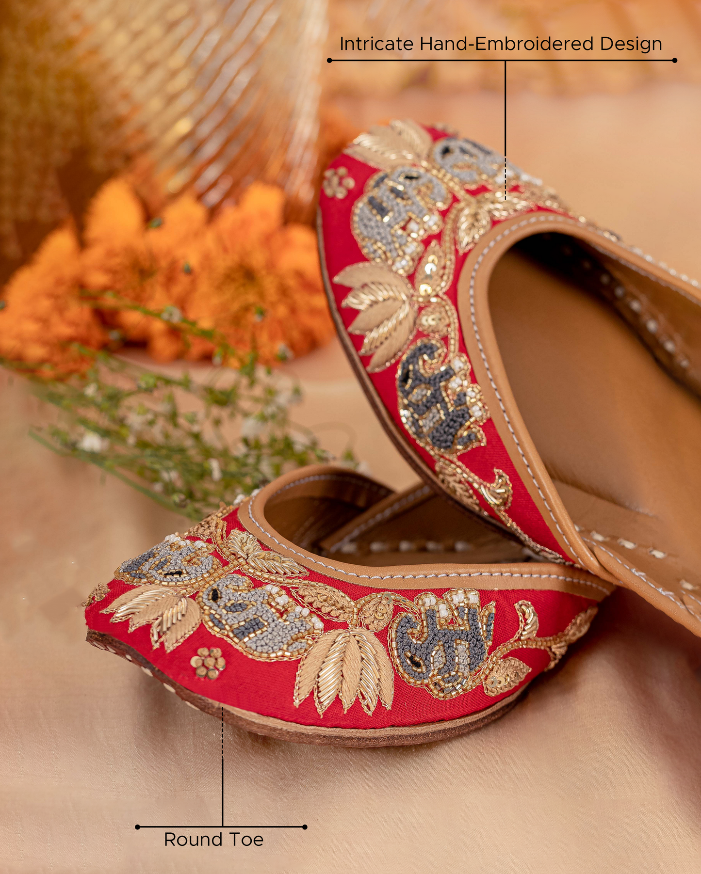 Scarlet Truffle Handcrafted Jutti My Store