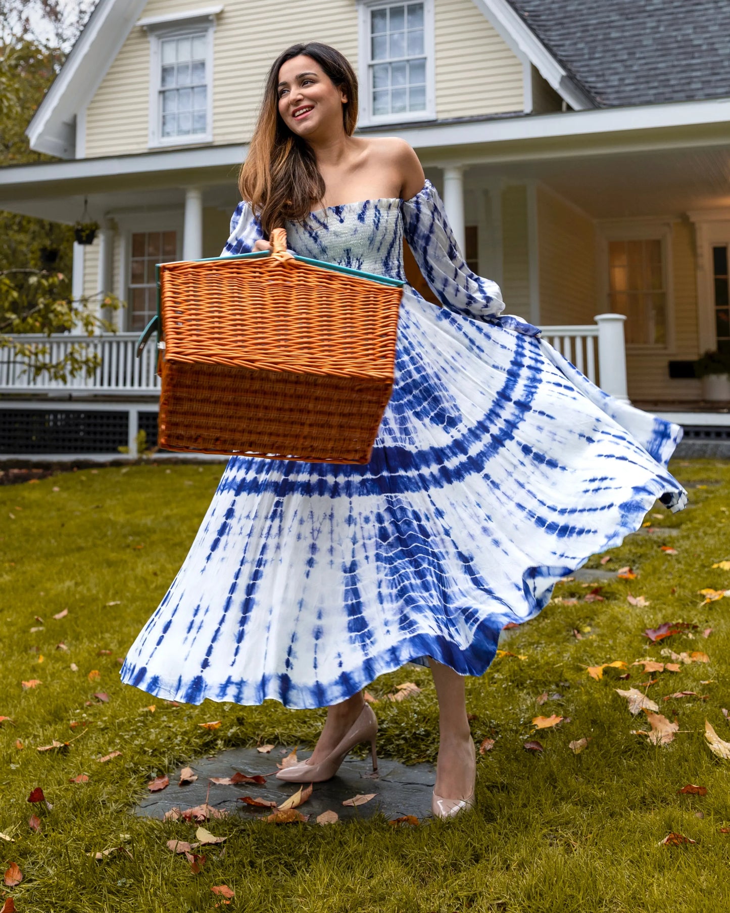 Morning Mist Tie & Dye Dress My Store